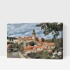 Maľovanie podľa čísel Painting Queens, Maľovanie podľa čísel, Český Krumlov, 60 × 80 cm, bez rámu a bez vypnutia plátna (PBN/CESKYKRUMLOV/60X80/WO)