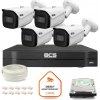 Súprava BCS Line IP Surveillance Kit 4x kamera BCS-L-TIP25FSR5-Ai1 DVR s 1TB HDD
