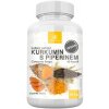 Allnature Kurkumín s piperínom bylinný extrakt 60 kapsúl