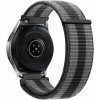 Remienok Eternico Airy Universal Quick Release 22mm Elephant Gray with Black stripe (AET-UN22AY-ELGR)