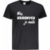 Nás krásnych je málo pánske tričko black