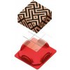 Logi cube Zebra 9 ks kociek