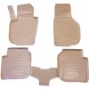 Novline Gumové autokoberce Škoda Superb II, 2008-2015 (béžové)