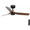 FARO Barcelona FARO 33823 - Stropný ventilátor MINI PUNT S hnedá/čierna pr. 90 cm + DO FA33823 + záruka 3 roky zadarmo + záruka 3 roky zadarmo