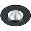 TRIO 650710132 ZAGROS Zápustné svietidlo 85mm LED 1X5W/345lm 3000K IP65 čierna