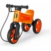 Odrážadlo FUNNY WHEELS Rider SuperSport oranž. 2v1+popruh, vyš. sedla 28/30cm nos. 25kg 18m+ v sáčku