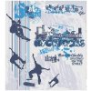 DIMEX | Vliesová fototapeta na stenu Skate MS-3-0313 | 225 x 250 cm | modrá, šedá + Vliesová fototapeta na stenu DIMEX Skate MS30313 v rozmere 225 x 250 cm
