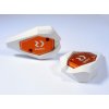 RDMOTO Crash sliders RDMOTO KTM13N white polyamide with orange caps