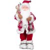Dekorácia MagicHome Vianoce, Santa stojaci, červený, 60 cm
