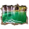 Nálepka fototapeta 3D Lake plitvice 95x64 cm