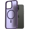 AlzaGuard Matte Case Compatible with Magsafe pre iPhone 15 Pro Max tmavo fialový AGD-PCMM65DU (AGD-PCMM65DU)