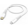 Hama 183309 MFi USB-C Lightning nabíjací/dátový kábel pre Apple, 1,5 m, biely