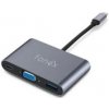 FONEX 3V1 USB-C/VGA/USB, ADAPTÉR