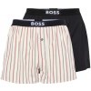 Hugo Boss natural pure cotton black & color line combo