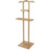 COMPACTOR Bambusový stojan na oblečenie s odkladacou plochou Compactor Bamboo - 44,5 x 32 x 115 cm