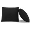 Sada dvoch vankúšov Comfort čierna (2 ks)