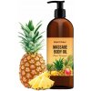 MASÁŽNY OLEJ NA TELO A TVÁR TROPIC PINEAPPLE 500 ML BEAUTIONA