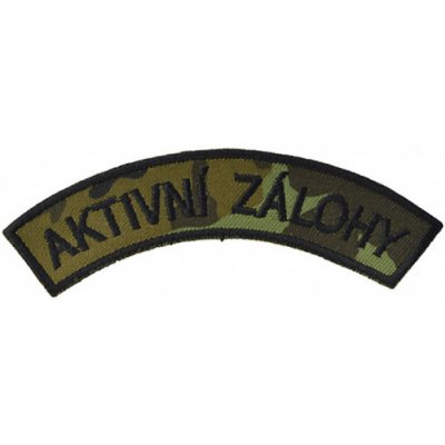 Nášivka AKTÍVNE ZÁLOHY - český vzor