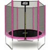 Aga SPORT TOP Trampolína 180 cm Pink + ochranná sieť