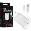 Maxlife nabíjačka sieťová MXTC-01 1x USB 1A biela + Lightning kábel (TF-0101)