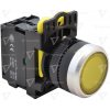 Tracon electric Tlačidlový spínač podsvietený žltý nyk3-ly