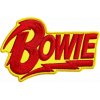David Bowie Diamond Dogs 3D Logo Nažehlovačka