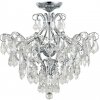Luxera s.r.o. LUXERA 33304 GRANADA 6xE14/40W, CHROME/CLEAR CRYSTAL