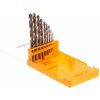 Sada vrtáků do kovu HSS-G DIN 338 DeWALT DT5921, 10 dílná