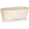 BANQUET NATURAL Ošatka 26 × 13 × 9 cm klas oválna na kysnutie chleba