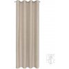 Záves LIDIA na krúžkoch béžový 140x250cm