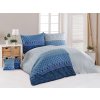 Matějovský Posteľné návliečky Santo Blue Flanel premium 40x40 cm - možnosť úpravy rozmeru