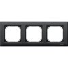 Rámček 3-násobný antracit Merten M-Plan (Schneider)