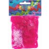 Rainbow Loom priesvitné gumičky 20914 ružové