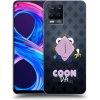 Picasee silikónový prehľadný obal pre Realme 8 Pro - COONDA chlupatka - tmavá