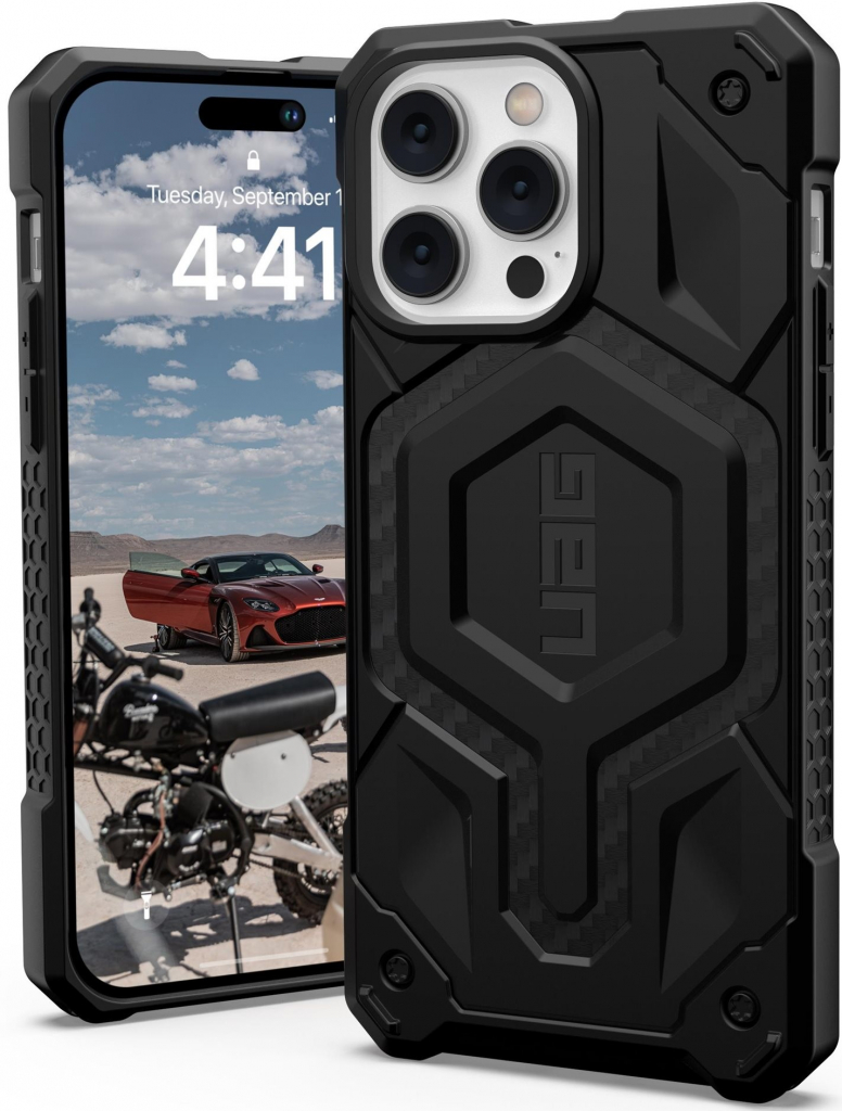 UAG Monarch Pro MagSafe Carbon Fiber iPhone 14 Pro Max