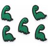 Nažehlovačka medvedík, dinosaurus, jablko - zelená dinosaurus (10 ks)