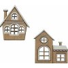 Dekorácia domček 8 ks