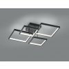 TRIO 627710432 Sorrento LED stropné svietidlo 24W/2400lm 3000K matné čierne, switchdimmer