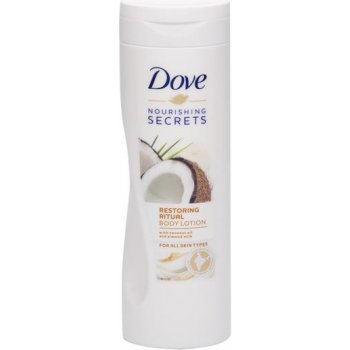 Dove Nourishing Secrets Restoring Ritual telové mlieko (Coconut Oil and  Almond Milk) 400 ml od 2,52 € - Heureka.sk