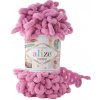 Pletacia priadza Alize PUFFY 098 ružová