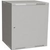 Nástenný rozvádzač Solarix SENSA LITE 12U 450mm, plechové dvere, RAL 7035, SENSA-L-12U-545-21-G 83000104