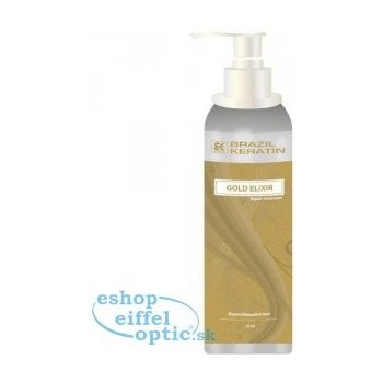 Brazil Keratin Gold Elixir Repair Teatment regeneračna keratinová starostlivosť 50 ml