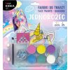 Derform Kidea farby na tvár Unicorn