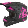 CASSIDA přilba Cross Cup 2 Crew Junior 2026, dětská, černá matná/růžová fluo, vel. L