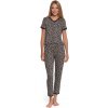 Dámske pyžamo Moraj z viskózy, viacfarebné veľkosť M