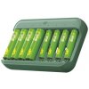 Nabíjačka GP Charge & Save E822 + 4×AA 1300 mAh + 4×AAA 650 mAh