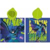 Carbotex Detské pončo 55 x 110 cm Batman Strážca mesta