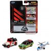 Toys Autíčka Jurassic Park 3ks Pack Nano