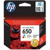 HP 650 (CZ102AE, farebná) - originálny cartridge vhodný pre HP Deskjet Ink Advantage 2515