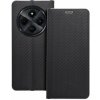Puzdro Luna Book Carbon Xiaomi Redmi 14C - čierne
